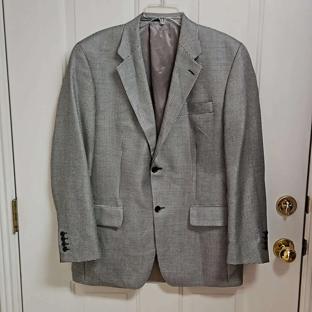 Patrick James Lords of London Houndstooth Blazer CorpCore OfficeCore Boardroom - Picture 1 of 6